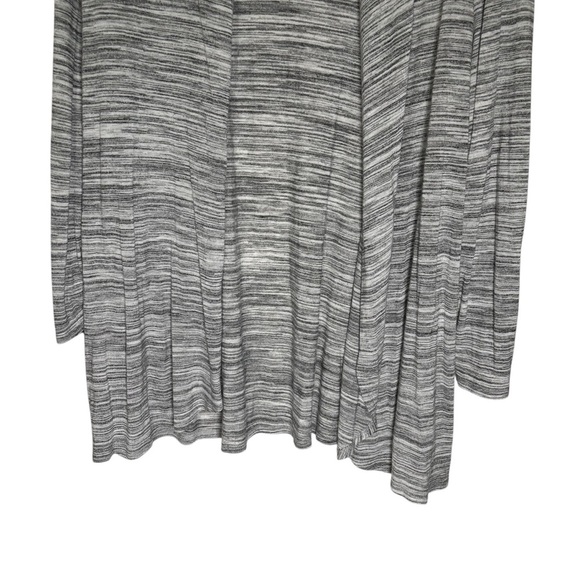 Apt. 9 Gray Open Front Cardigan 3/4 Sleeve Women's Size XL - Picture 3 of 14